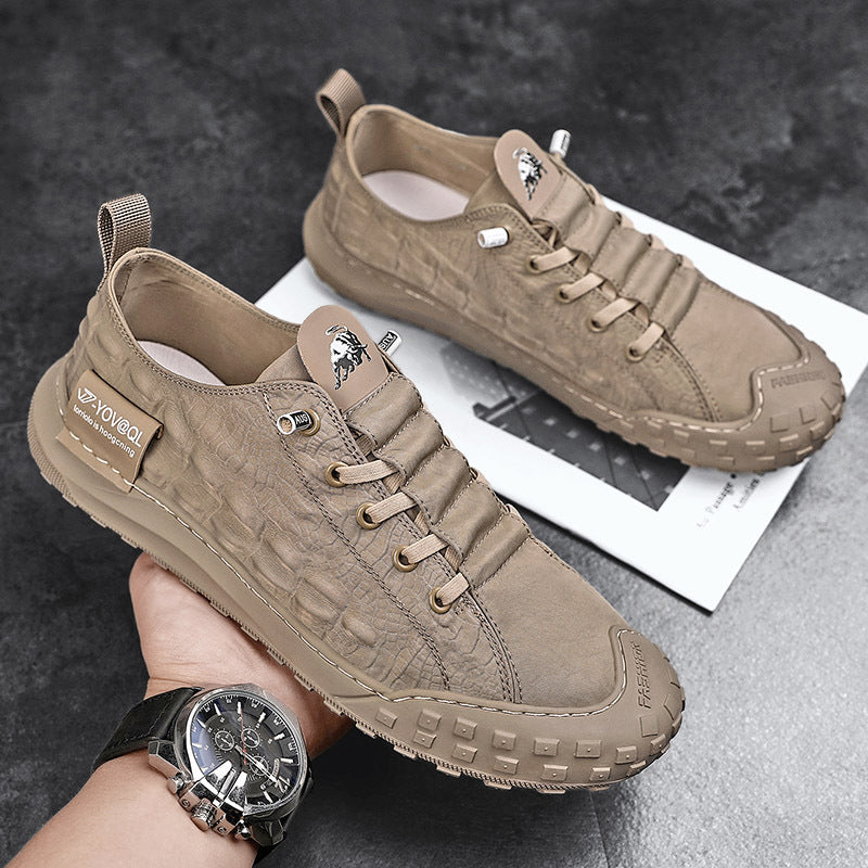 Summer Breathable Men's Shoes Pedal Canvas Shoes Cloth Shoes Lazy Driving Tide Shoes