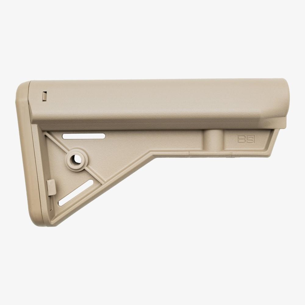 B5 Systems Gun Parts|Chassis & Stocks B5 Systems B5 Systems Bravo-C AR Stock Mil-Spec Size FDE