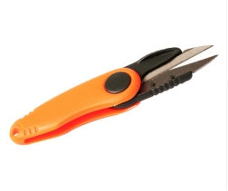 Crooked mouth angling scissors