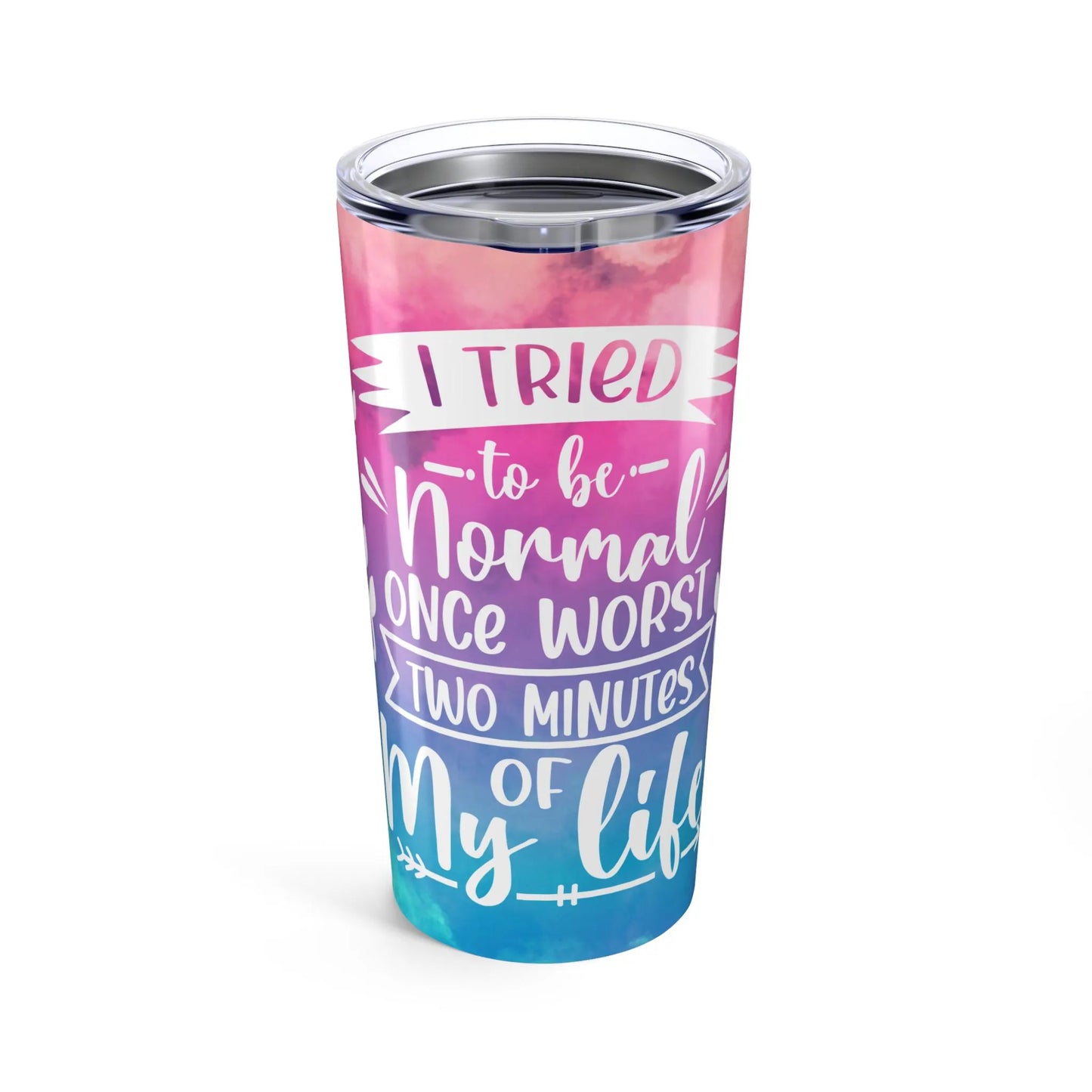 Tie-Dye Sassy 20Oz Tumbler | Fun, Quotes, Party Cup, Tie-Dye Cup, Gift for Friend, Stainless Steel