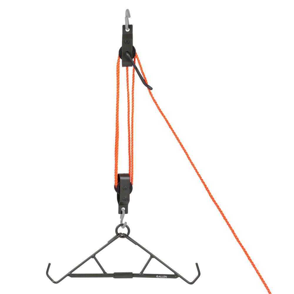 Allen Game Processing Allen Takedown Gambrel and Hoist Steel 500 lbs Orange