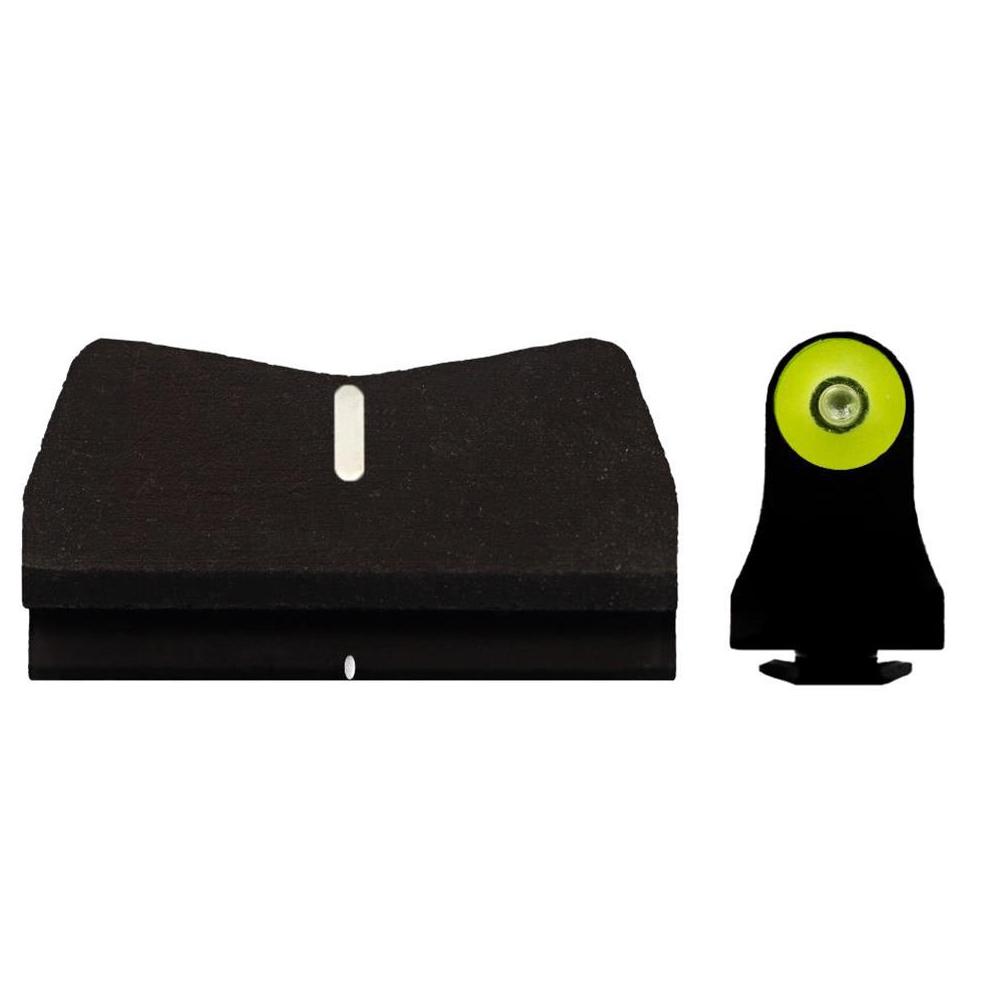 Xs Sight Systems Optics|Suppressor Height Sights Xs Sight Systems XS Sight DXW2 Big Dot Sight for Glock Suppressor Hgt 17 19 22-24 26 27 31-36 - Yellow