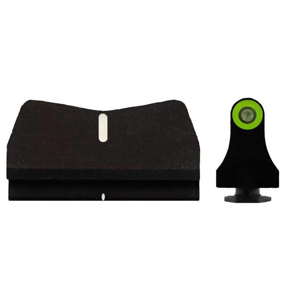 Xs Sight Systems Optics|Suppressor Height Sights Xs Sight Systems XS Sight DXW2 Standard Dot Sight for Glock Suppressor Hgt 17 19 22-24 26 27 - Green