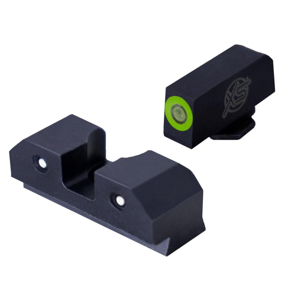 Xs Sight Systems Night Sights Xs Sight Systems XS Sights R3D Night Sights Set for Glock 17/19 Green Bulk 20/ct