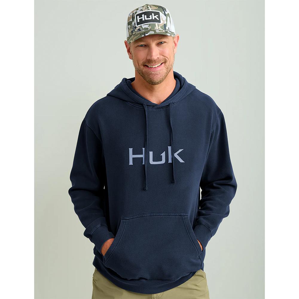 HUK Hoodies & Sweatshirts HUK Huk Huk'd Up Logo Long Sleeve Hoodie Naval Academy L