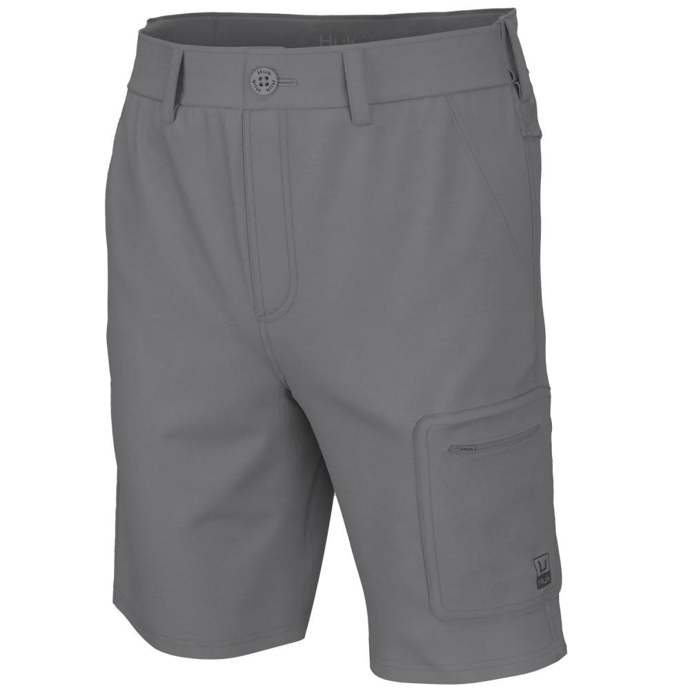 HUK Shorts|Clothing & Footwear HUK Huk Next Level 10.5" Shorts Overcast Grey 2XL