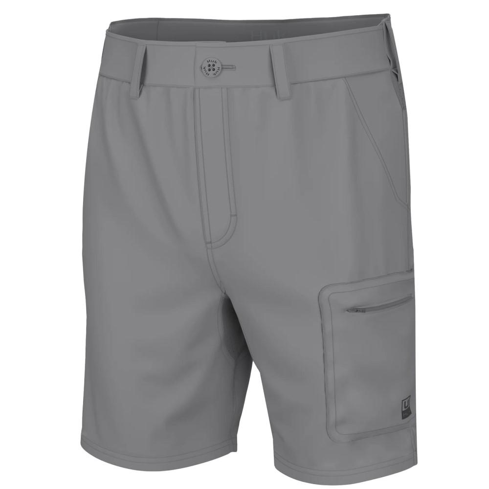HUK Shorts|Clothing & Footwear HUK Huk Next Level 7" Shorts Overcast Grey 2XL
