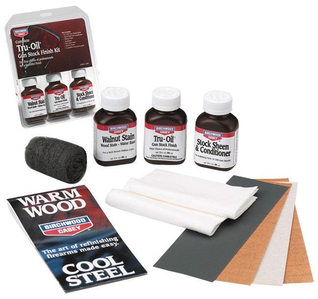 Birchwood Casey Paint Stain Polish & Finish|Gun Cleaning Kits Birchwood Casey Birchwood Casey Tru-Oil Gun Stock Finish Kit