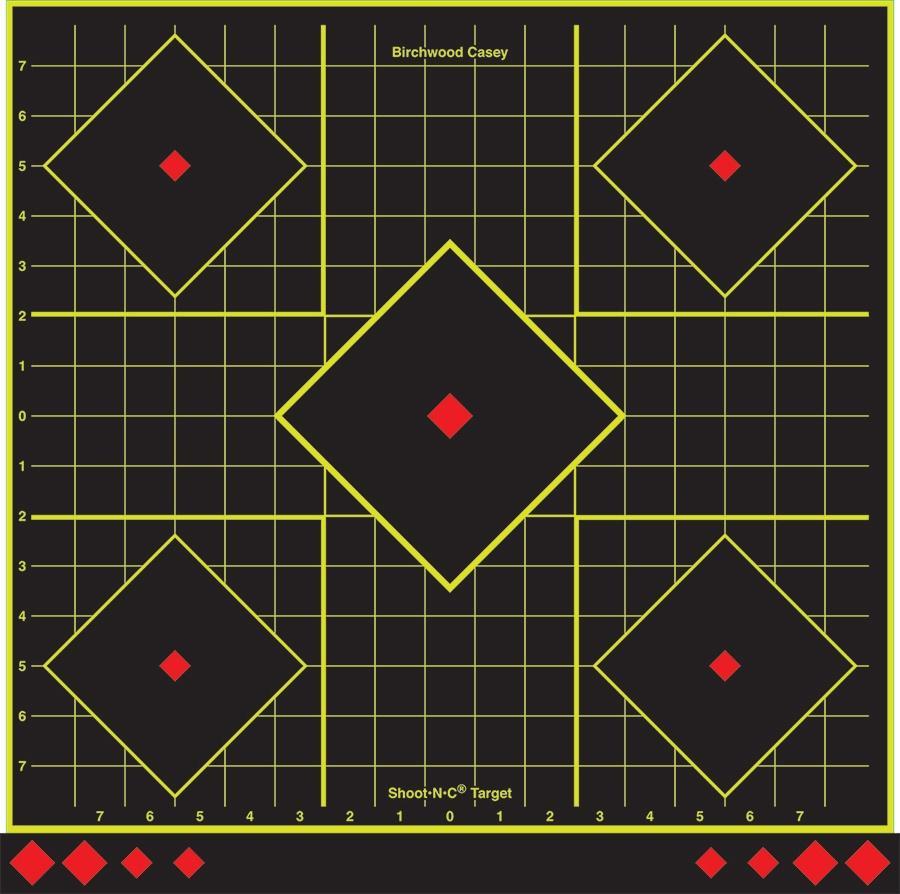 Birchwood Casey Paper Targets Birchwood Casey Birchwood Casey Shoot-N-C Sight-In Targets 17.75" 5/Pack