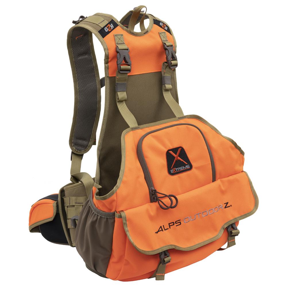 ALPS Brands Shooting Vests ALPS Brands Alps Outdoorz Upland Game Vest X 2.0 Blaze Orange with Adjustable Belt
