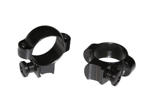 Burris Scope Rings Burris Deluxe Solid Steel 22 Rings 1" Medium 0.80" Actual Height - Gloss