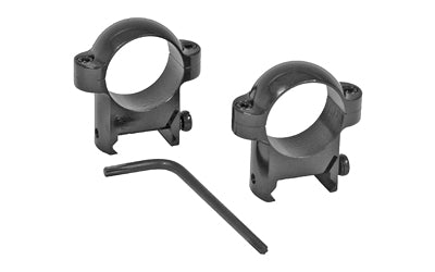 BURRIS MED 1" ZEE RINGS BLK