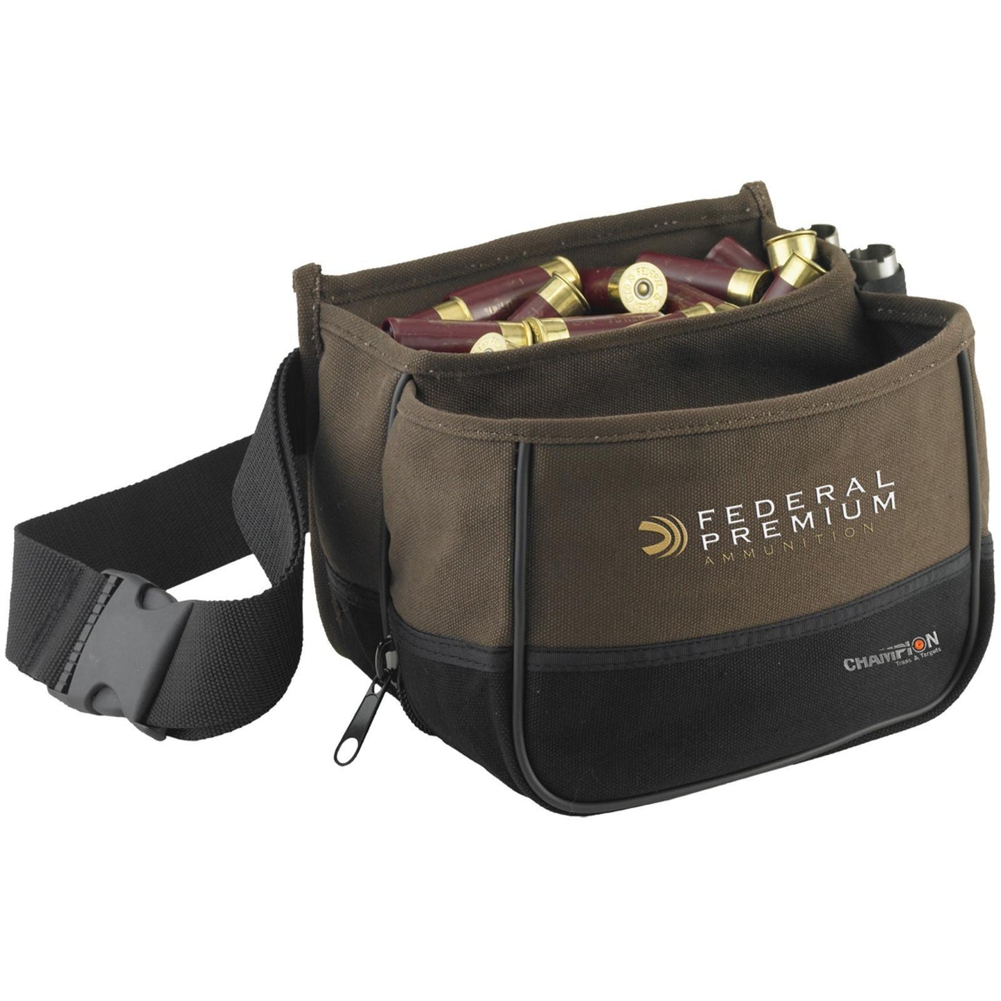 Champion Pouches Champion Trapshooting Shell Pouch Double Box Tan