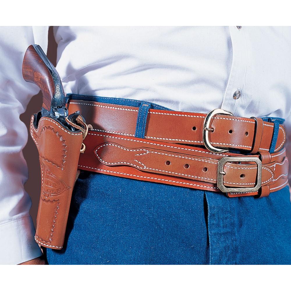 Desantis Leather Gun Holsters Desantis Leather DeSantis Doc Holliday Holster for Colt SAA 4.75" Tan Right Hand