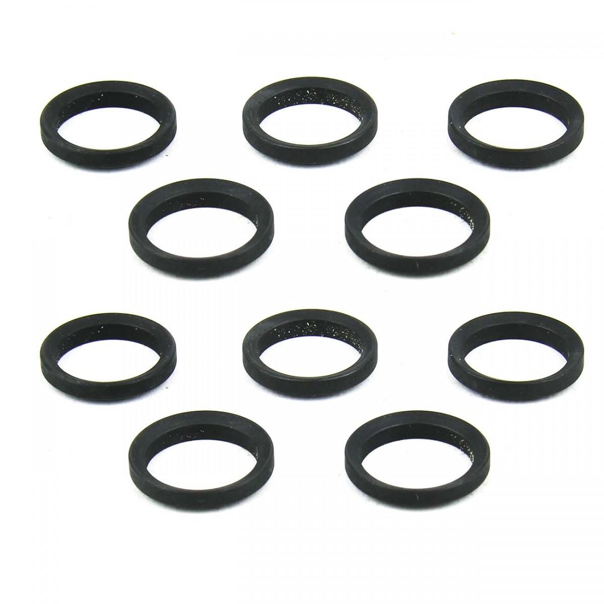 Tacfire Muzzle Devices Tacfire Tacfire AR-10 Muzzle Brake Crush Black Washers - 10/ct