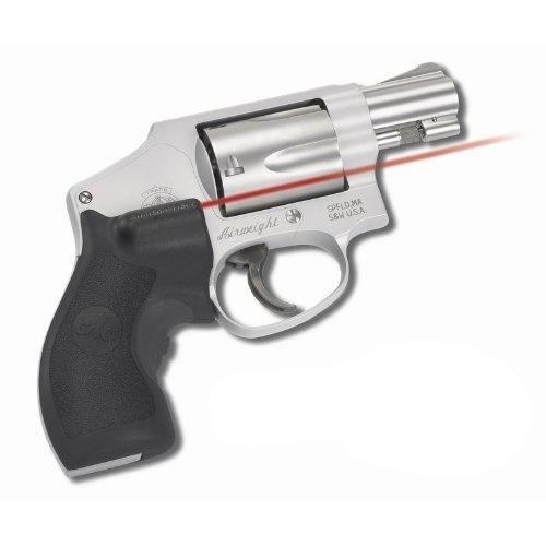 Crimson Trace Laser Sights Crimson Trace Revolver Lasergrip S&W J-Frame Round Butt Polymer Grip