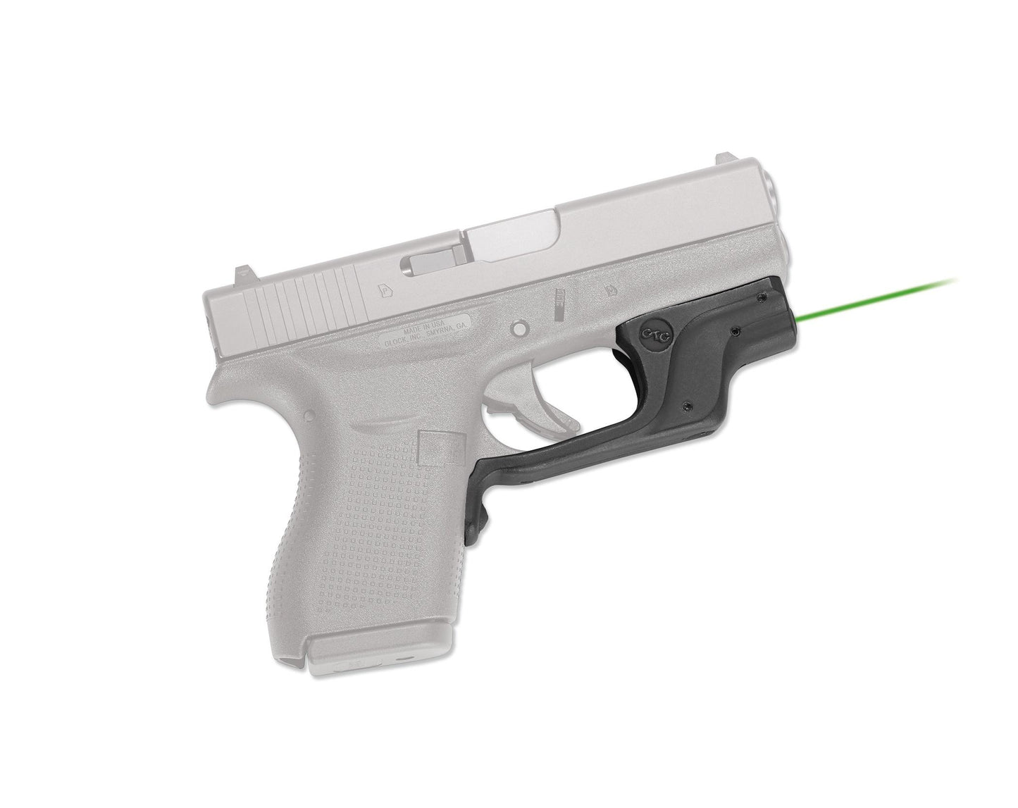 Crimson Trace Laser Sights Crimson Trace Laserguard with Green Laser for Glock 42 & 43