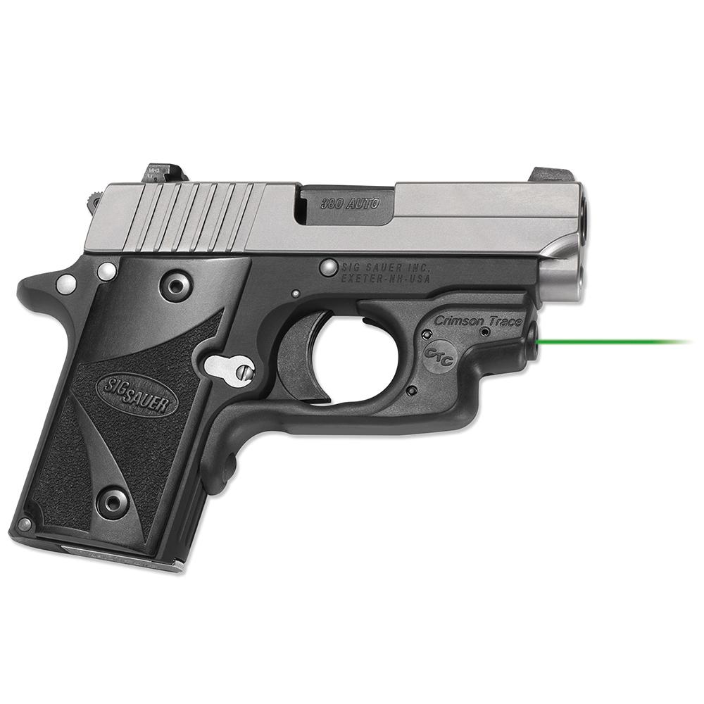 Crimson Trace Optics|Laser Sights Crimson Trace Laserguard for Sig Sauer P238 & P938 Green Laser