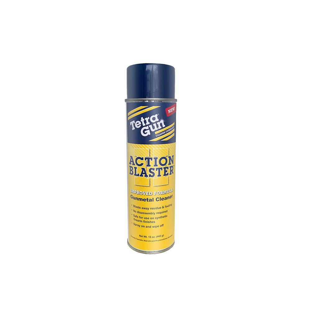 Tetra Gun Gun Oils & Gun Cleaning Solvents Tetra Gun Tetra Gun Action Blaster II Cleaner Degreaser 15oz Aerosol