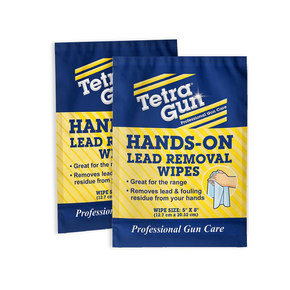 Tetra Gun Gun Cleaning Accessories Tetra Gun Tetra Hands-On Lead Removal Wipes Bowl 100/ct
