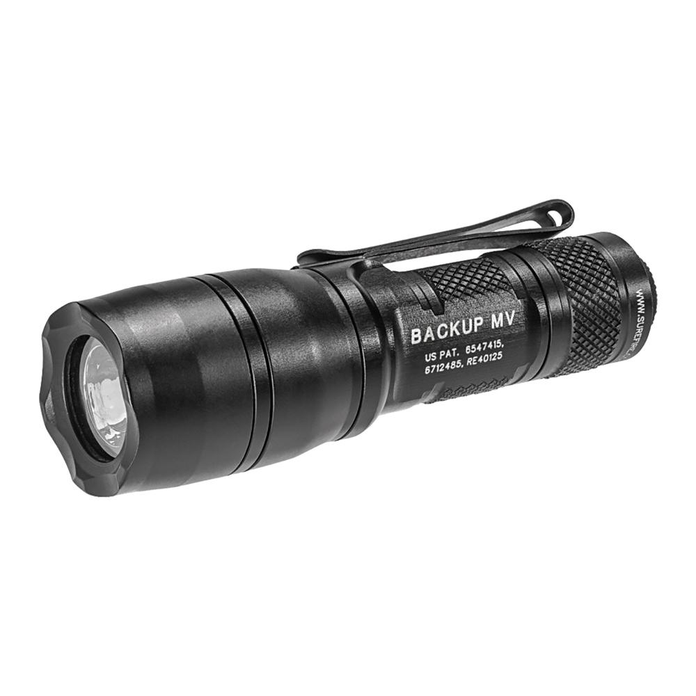 Surefire Flashlights|Flashlights & Accessories Surefire Surefire E1B-MV Backup Flashlight 400 Lumens Black