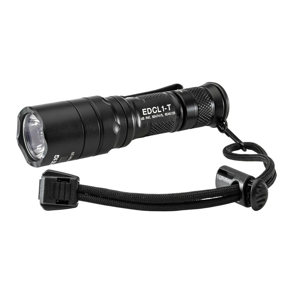 Surefire Flashlights|Flashlights & Accessories Surefire Surefire EDCL1-T Dual Output Everyday Carry Flashlight 500 Lumens Black