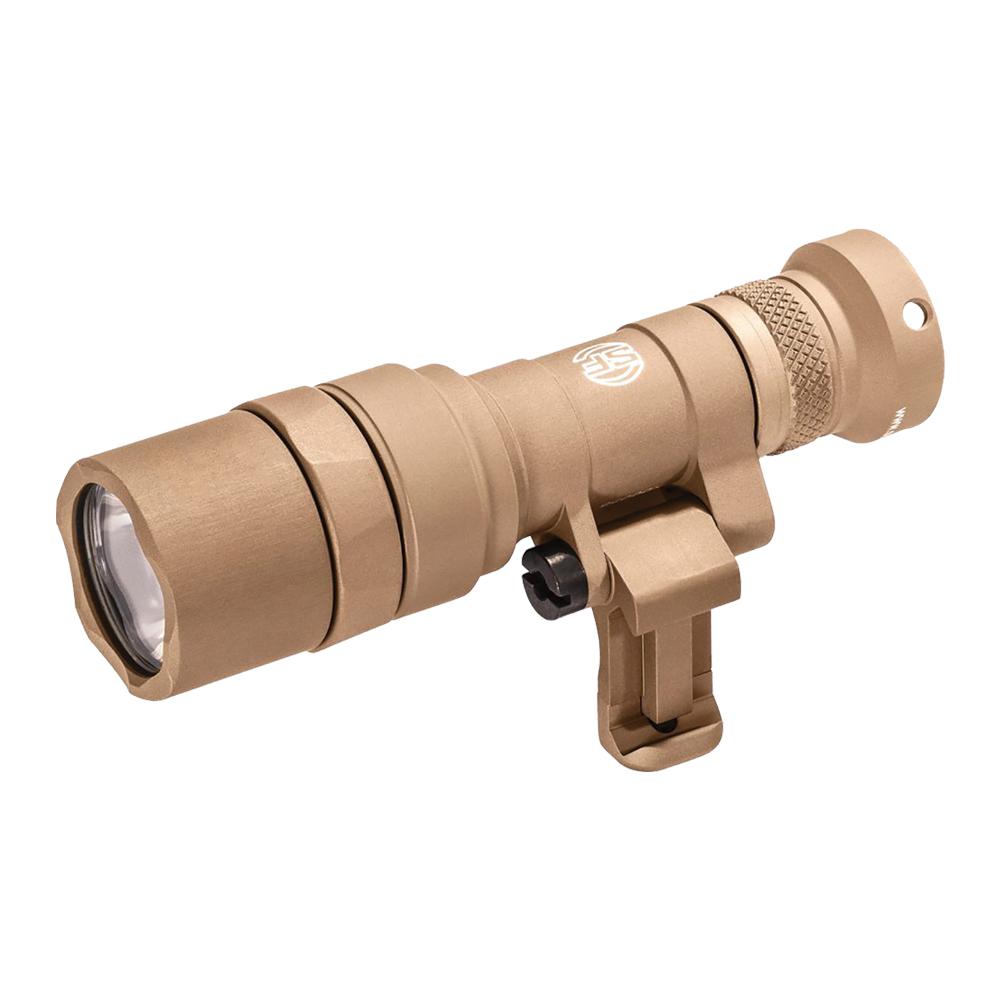 Surefire Rifle Lights Surefire Surefire Mini Scout Light Pro 3 Volt Weapon Light with Z68 Tailcap Tan
