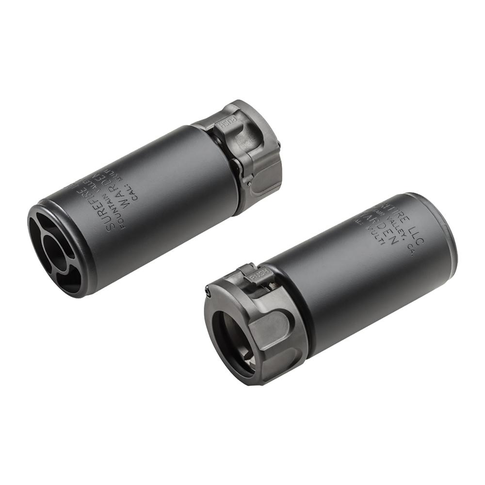 Surefire Muzzle Devices Surefire Surefire Warden Muzzle Device Fast-Attach Blast Regulator Black
