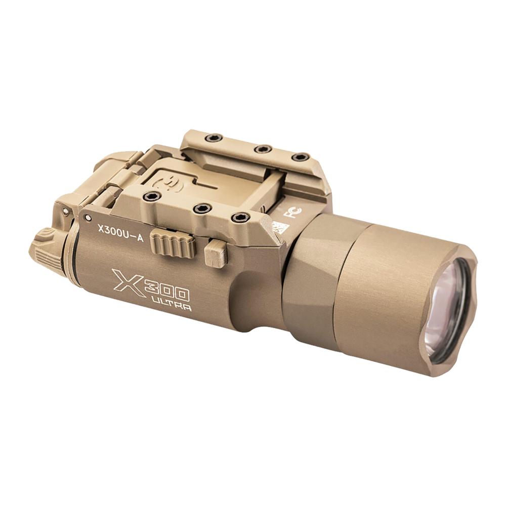 Surefire Rifle Lights Surefire Surefire X300U-A Ultra-High-Output LED Handgun Weapon Light 1000 Lumens Tan