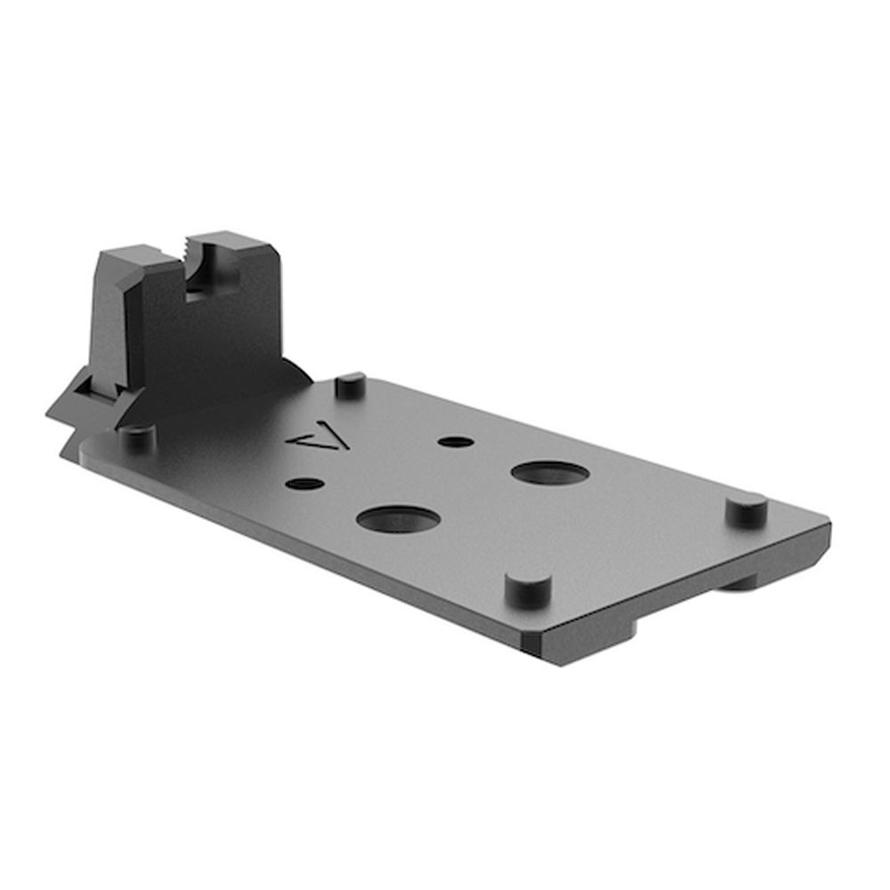 Springfield Armory Scope Bases & Mounts Springfield Armory Springfield Armory Agency Optic System Mounting Plate 1911 DS for Aimpoint Acro Black