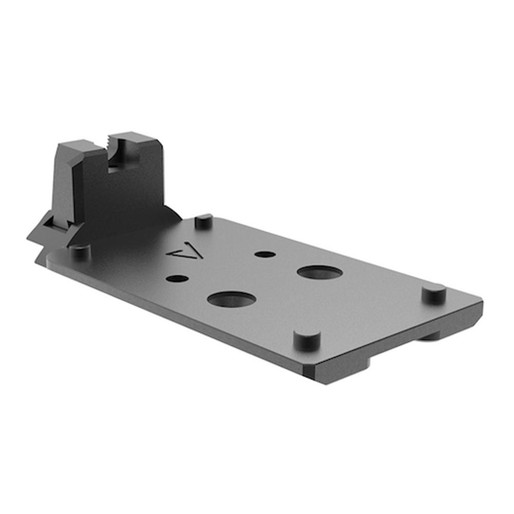 Springfield Armory Scope Bases & Mounts Springfield Armory Springfield Armory Agency Optic System Mounting Plate 1911 DS for Trijicon RMR/SRO Black