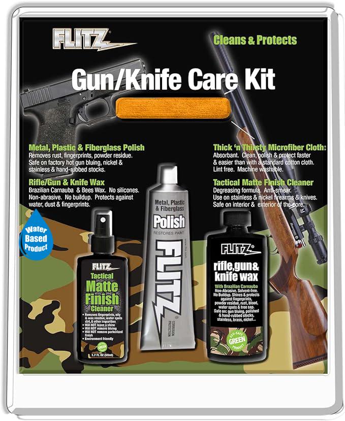Flitz Paint Stain Polish & Finish|Gun Cleaning Kits Flitz Flitz Gun & Knife Care Kit