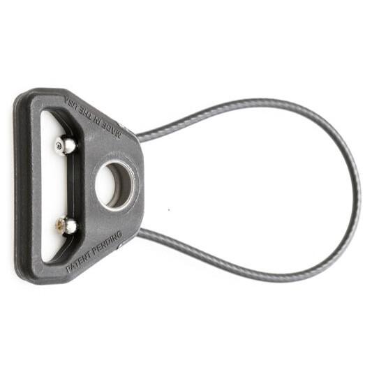 Blue Force Gear Sling Accessories Blue Force Gear Molded Universal Wire Loop Sling Attachment Push Button 2.75" Black