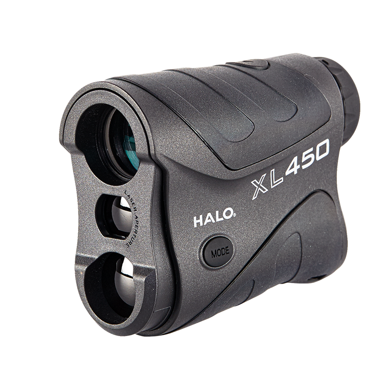 Gsm Rangefinders Gsm Halo XL450 6x Rangerfinder 450/yd with Angle Intel Auto Acquisition - Black