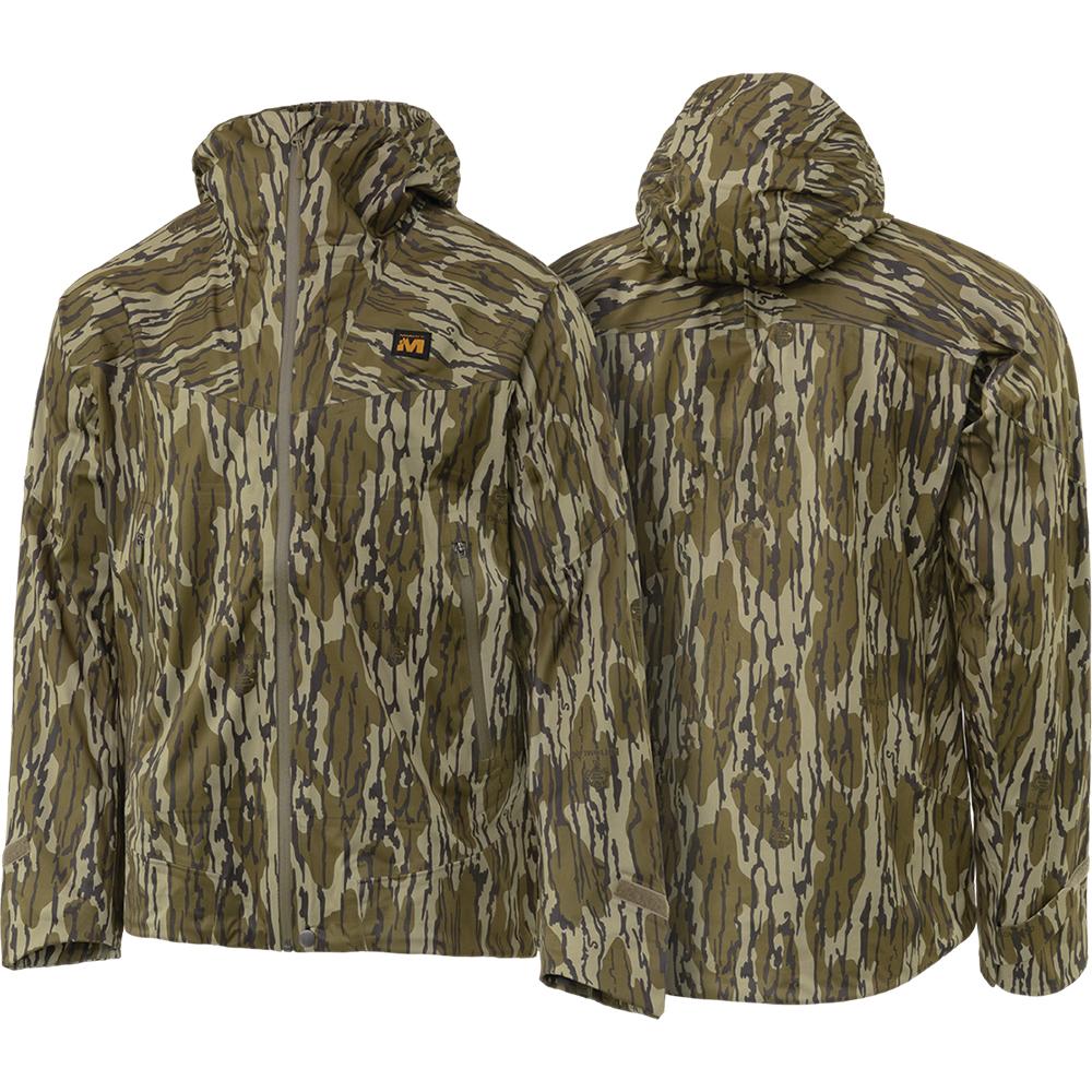 Gsm Jackets Coats & Parkas|Jackets Coats & Parkas Gsm Muddy DV8 Cyclone 3L Rain Jacket Mossy Oak Bottomland XL