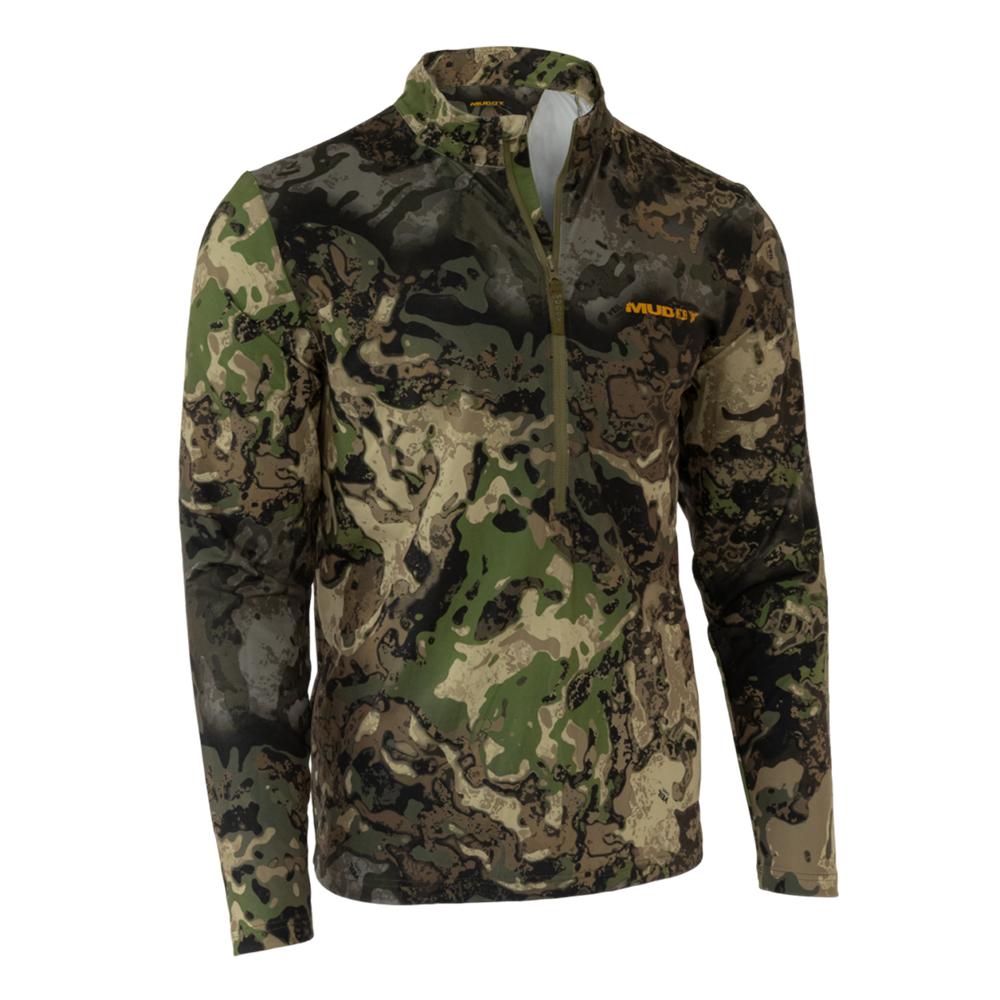 Gsm Jackets Coats & Parkas Gsm Muddy TR Lightweight Quarter Zip Long Sleeve Shirt Veil Canyon Hybrid 3XL