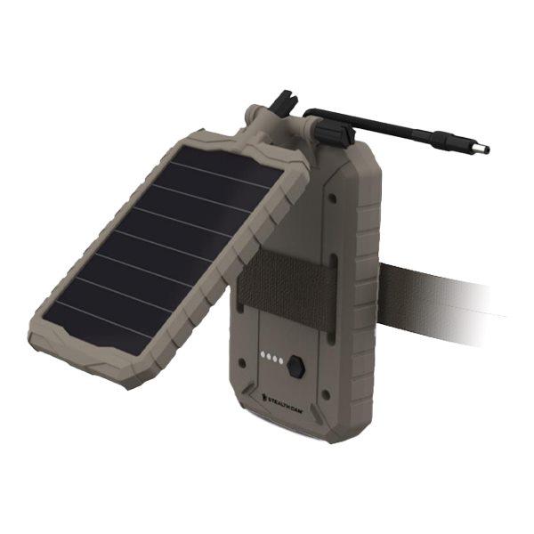 Gsm Trail Camera Accessories Gsm StealthCam Solar Power Panel 3000 Mah 10ft Insulated Metal Cable USB Port