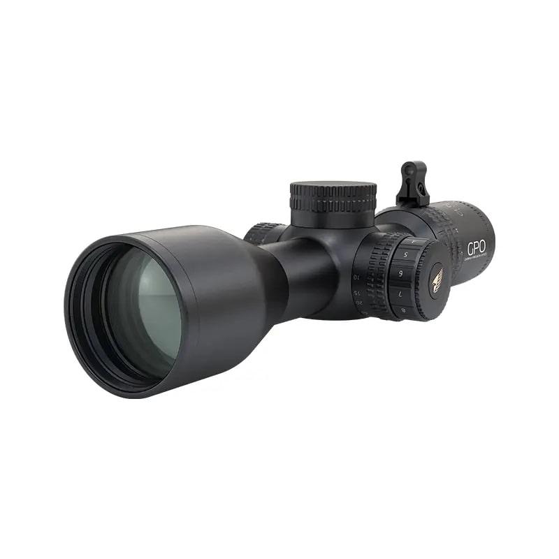 German Precision Optics Centerfire Scopes German Precision Optics GPO Centuri 4x Rifle Scope 3-12x44i 30mm SFP G4i Illum. Black