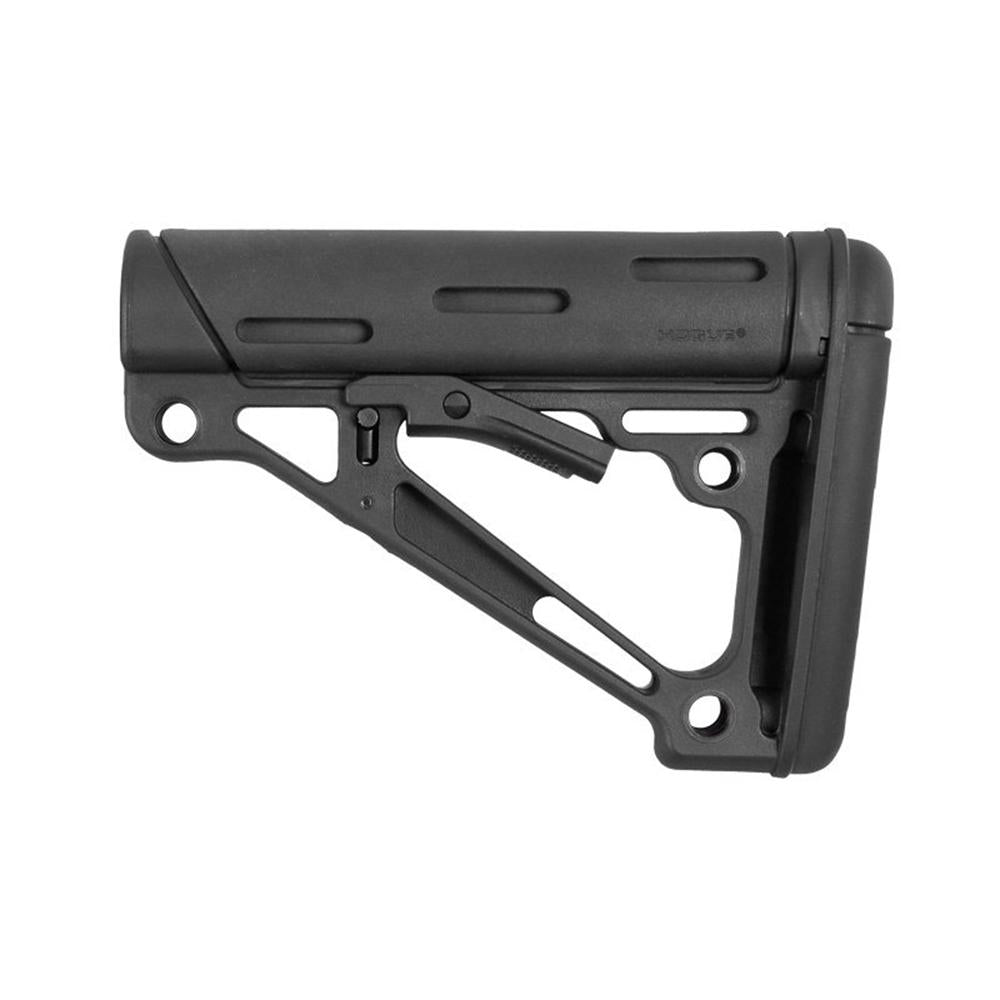 Hogue Chassis & Stocks Hogue Hogue AR-15/M-16 Collapsible Buttstock - Fits Mil-Spec Buffer Tube Only Black