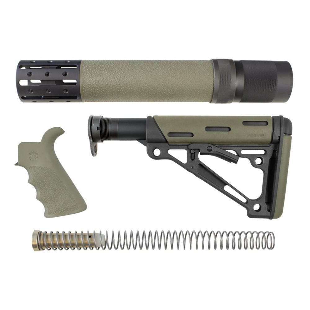 Hogue Chassis & Stocks Hogue Hogue AR-15/M-16 Kit OD Green