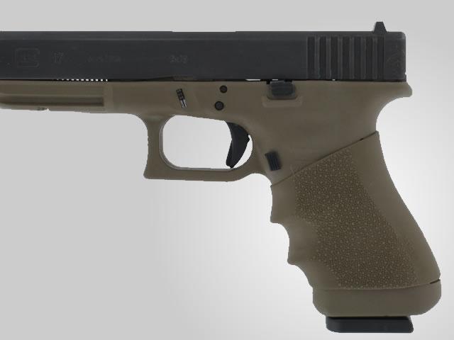 Hogue Grips Hogue Hogue Grips HandAll Full Size Universal Grip Sleeve OD Green