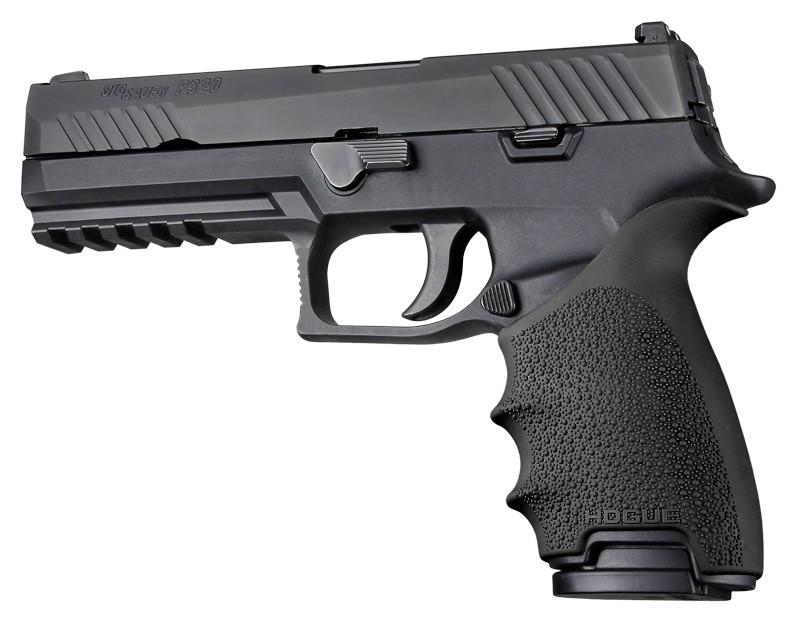Hogue Grips Hogue Hogue HandAll Beavertail Grip Sleeve Sig Sauer P320 Black