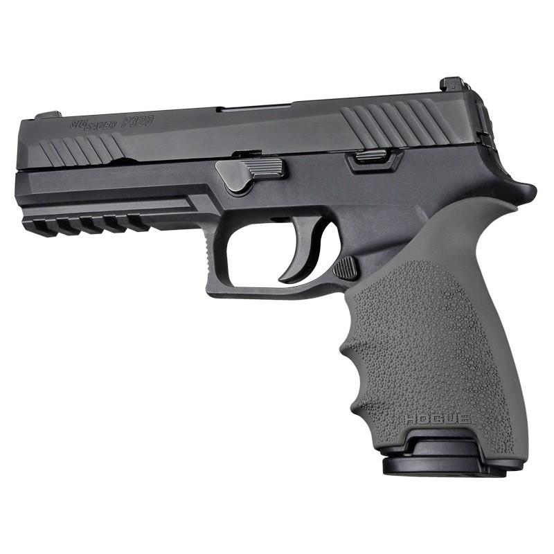 Hogue Grips Hogue Hogue HandAll Beavertail Handgun Grip Sleeve for Sig Sauer P320 Slate Grey