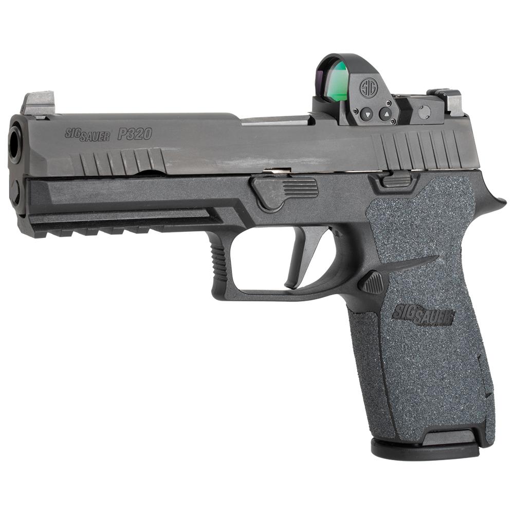 Hogue Gun Parts|Grips Hogue Hogue Wrapter Grit Adhesive Grip Sig Sauer P320 Black Med.Module Full Size