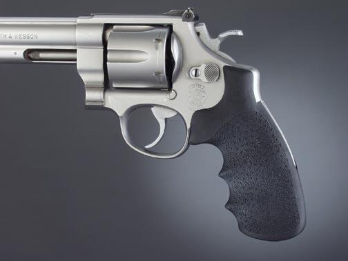Hogue Grips Hogue Hogue Grips S&W N Frame Round Butt Rubber Monogrip