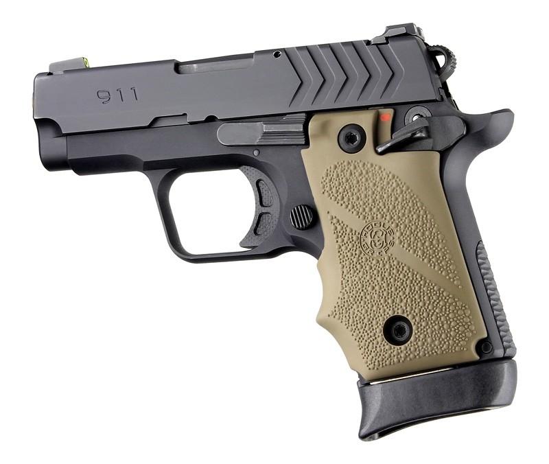 Hogue Grips Hogue Hogue Ambi Safety Rubber Grip for Springfield Armory 911- FDE