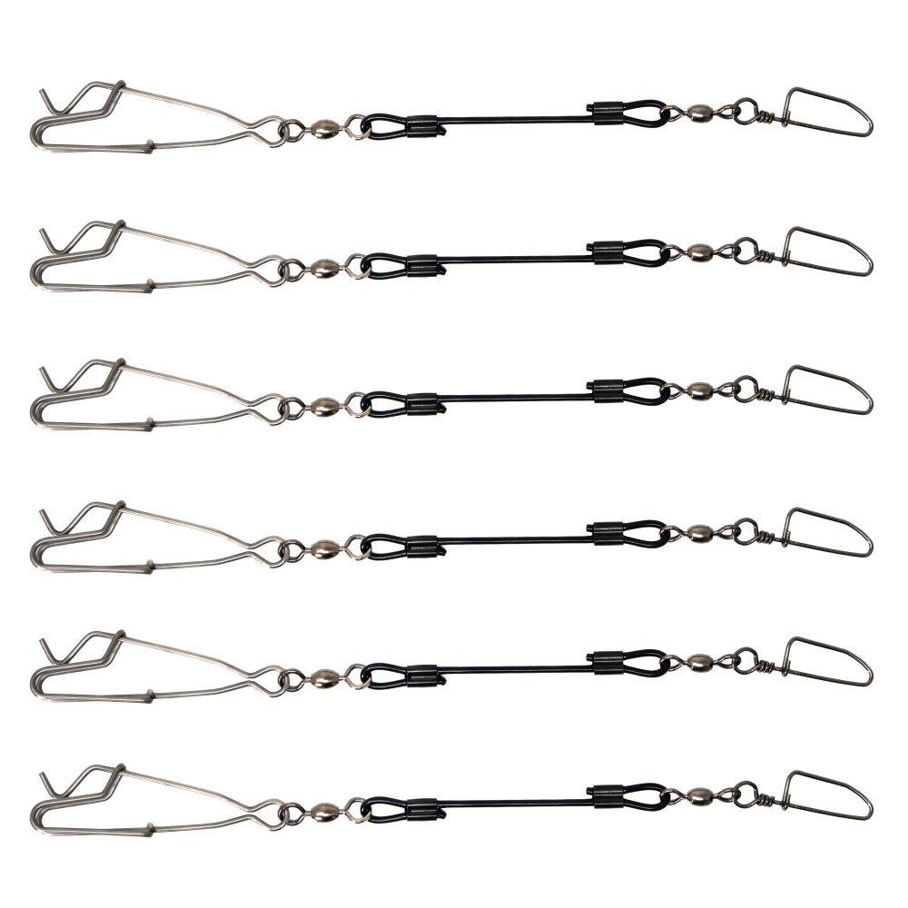 Higdon Outdoors Decoy Accessories Higdon Outdoors Higdon Battleship Jerk Rig Clips 6/ct