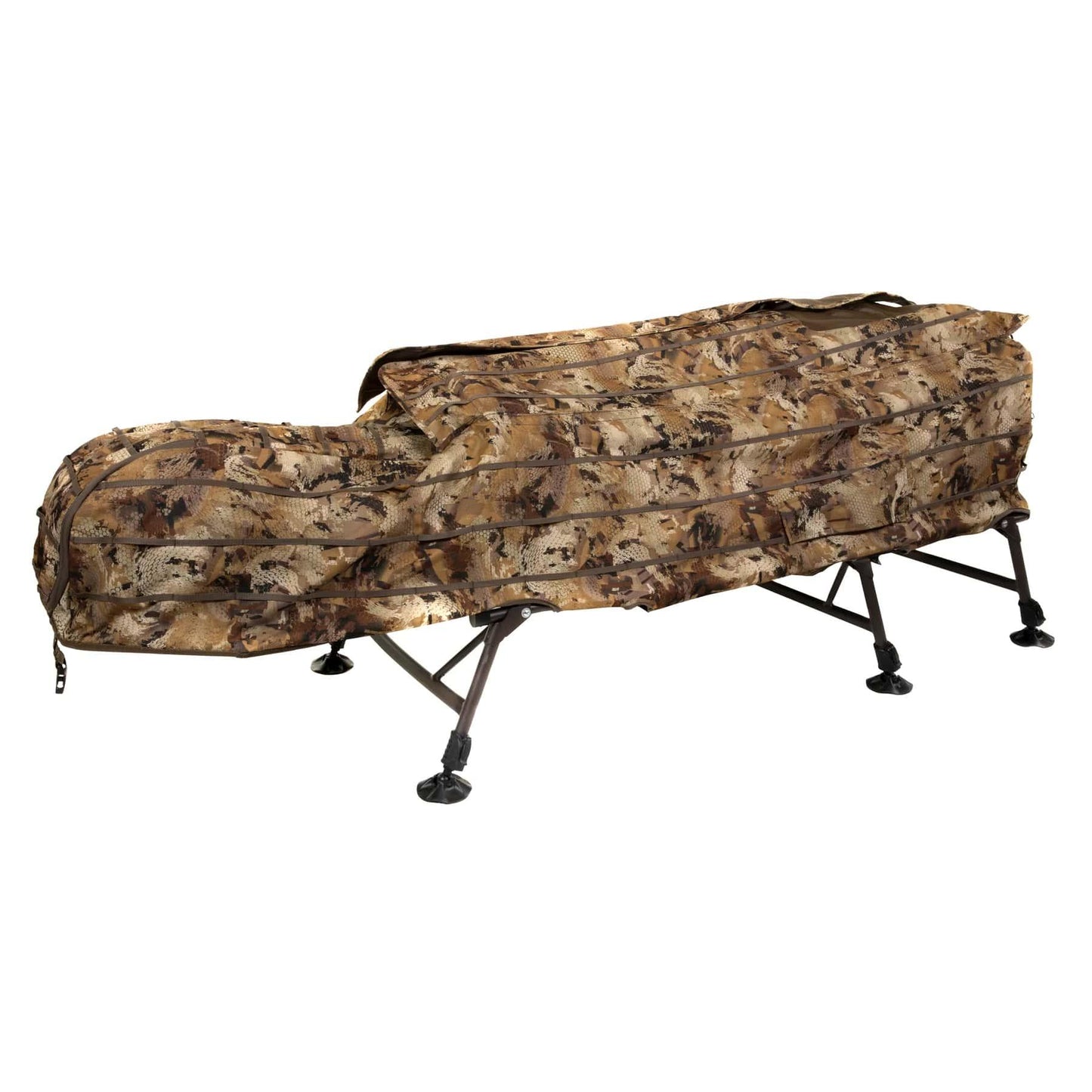 Higdon Outdoors Waterfowl Blinds Higdon Outdoors MOmarsh ATX Invisi-Lay Blind Optifade Marsh Camo