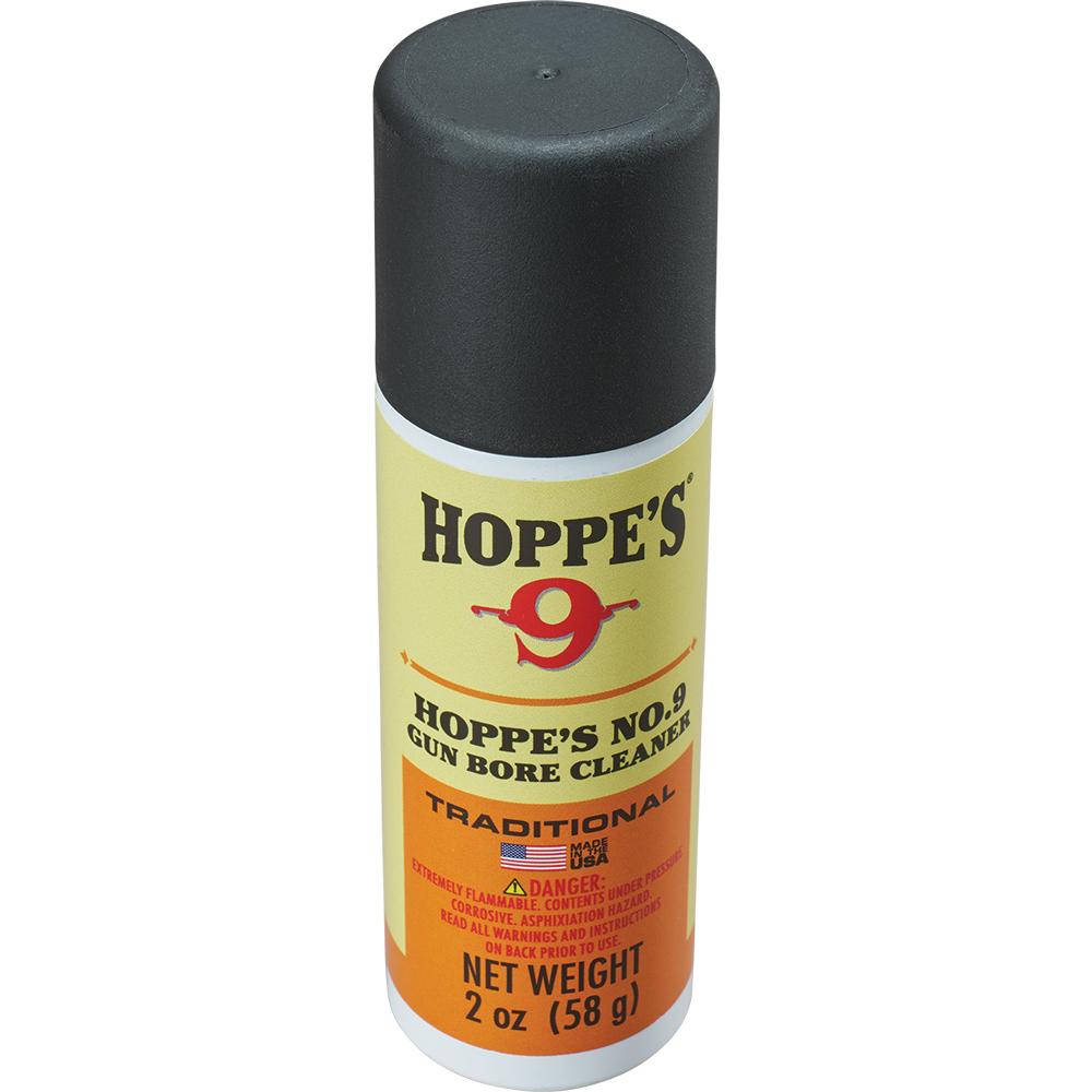 Hoppe's Gun Oils & Gun Cleaning Solvents Hoppe's No. 9 Powder Solvent Aerosol 2 oz