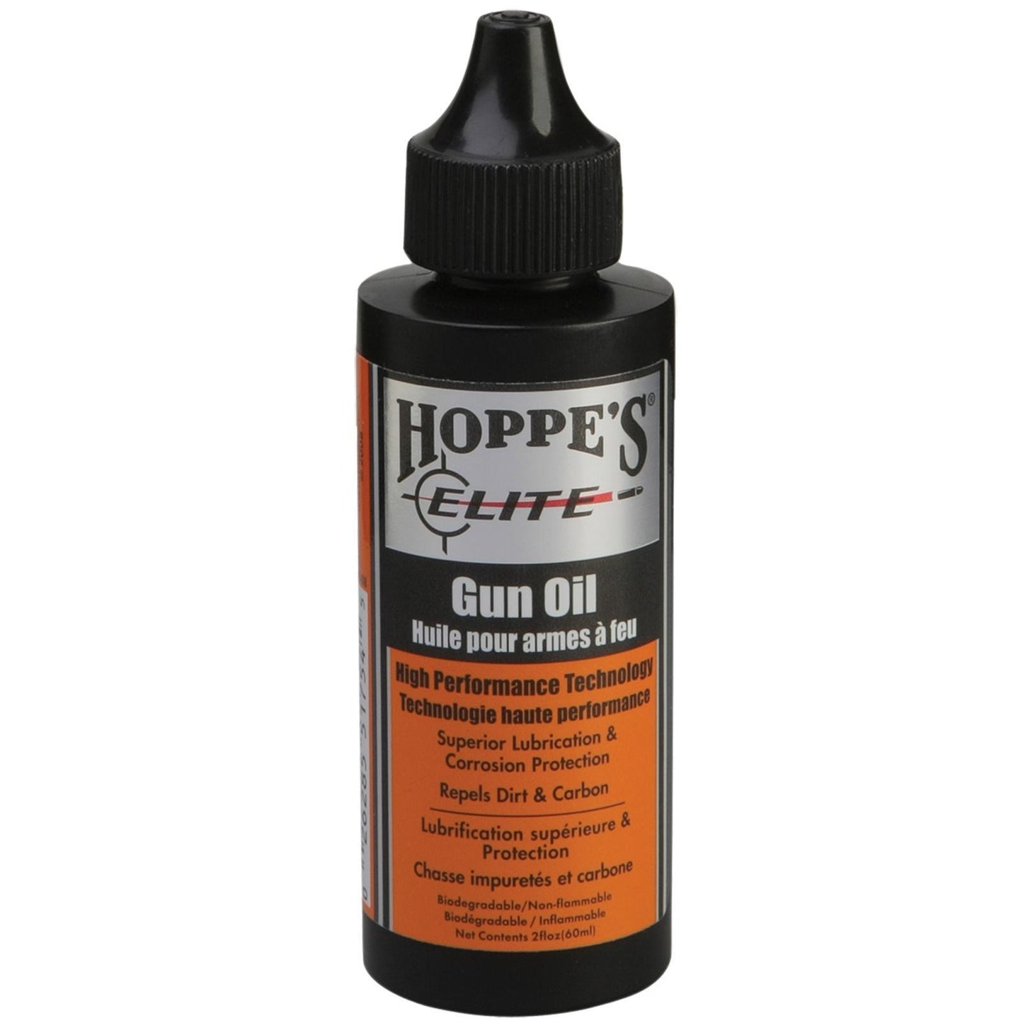 Hoppe's Shooting|Gun Oils & Gun Cleaning Solvents Hoppe's Elite Gun Oil - 2 oz Squeeze Bottle